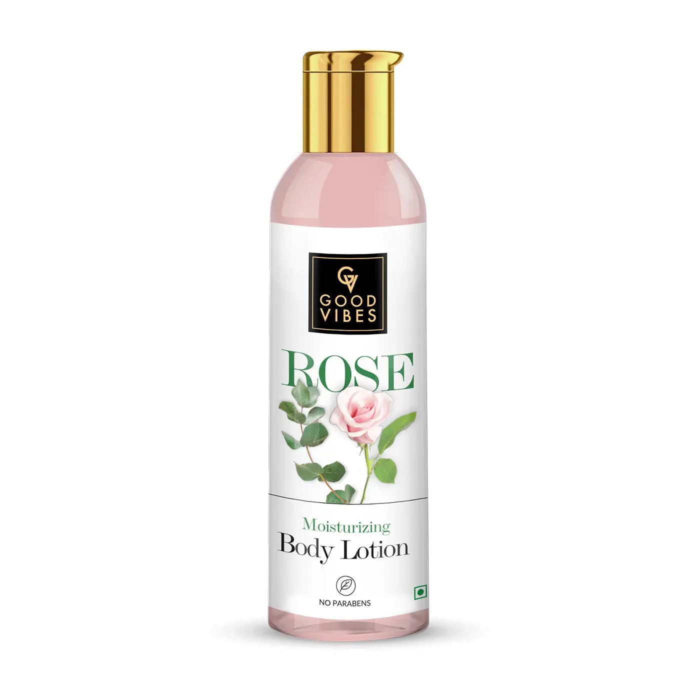 Good Vibes Rose Moisturizing Body Lotion | Hydrating, Nourishing, Moisturizing | No Parabens, No Sulphates, No Animal Testing (200 ml)