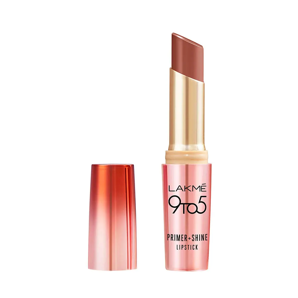 Lakme 9to5 P+S Lipstick, Coffee Queen, 3.6 gm