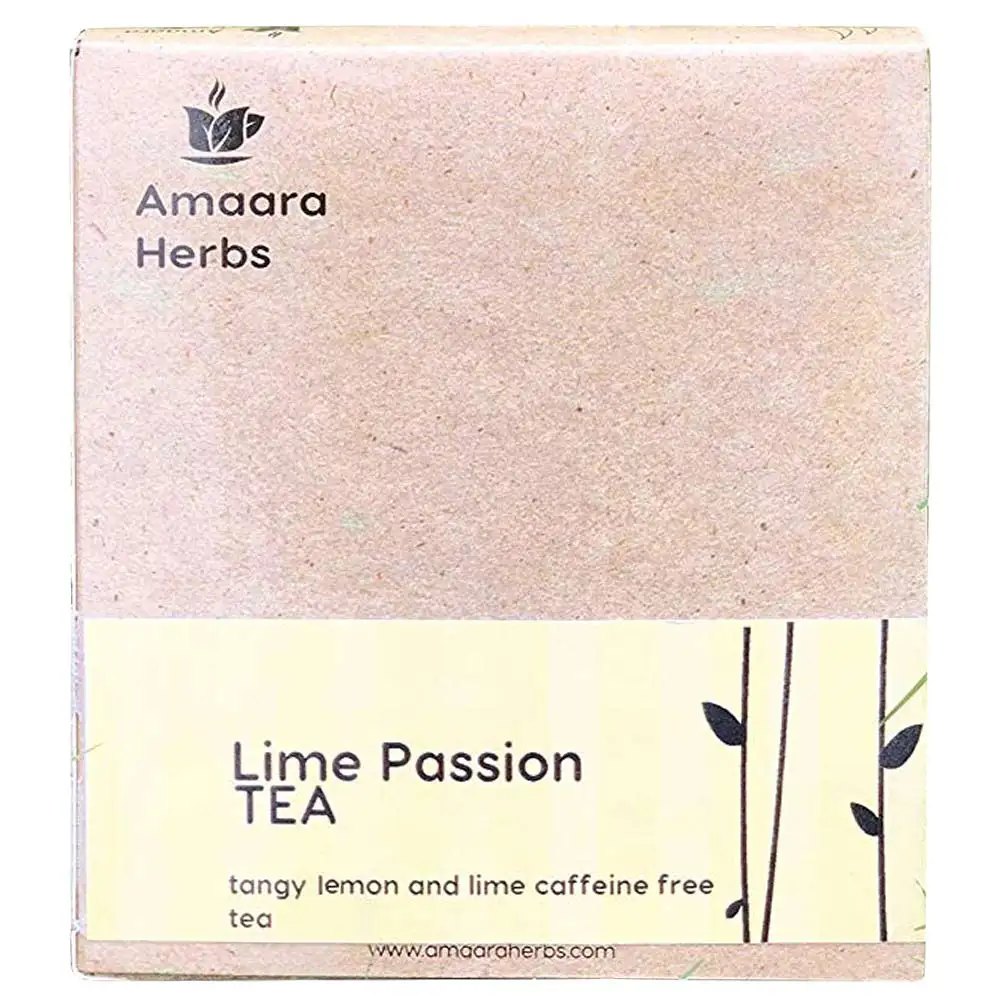 Amaara Herbs Lime Passion Tea,  Unflavoured  25 Tea Bag(s)