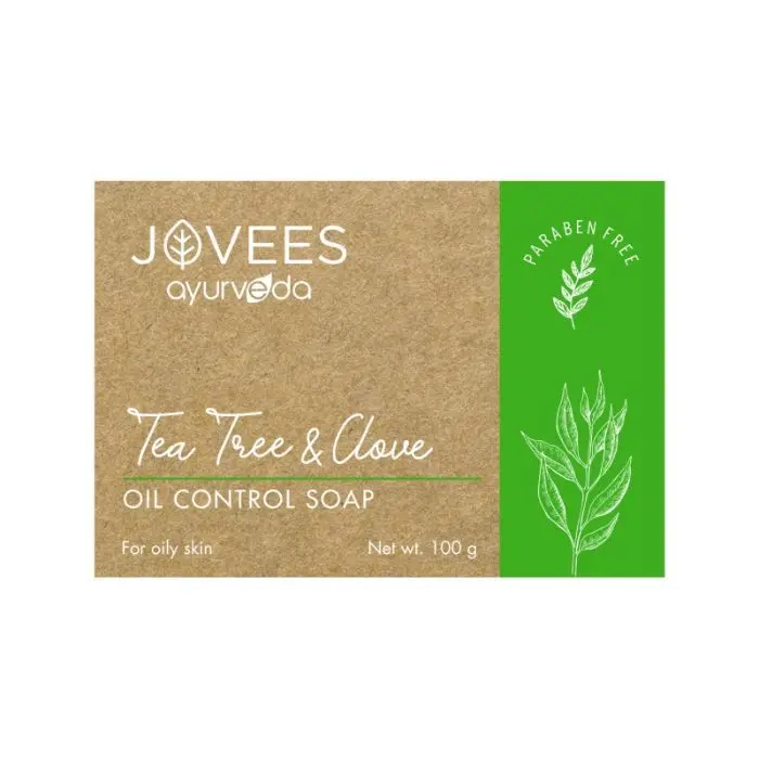 Jovees Tea Tree & Clove Oil Control Soap