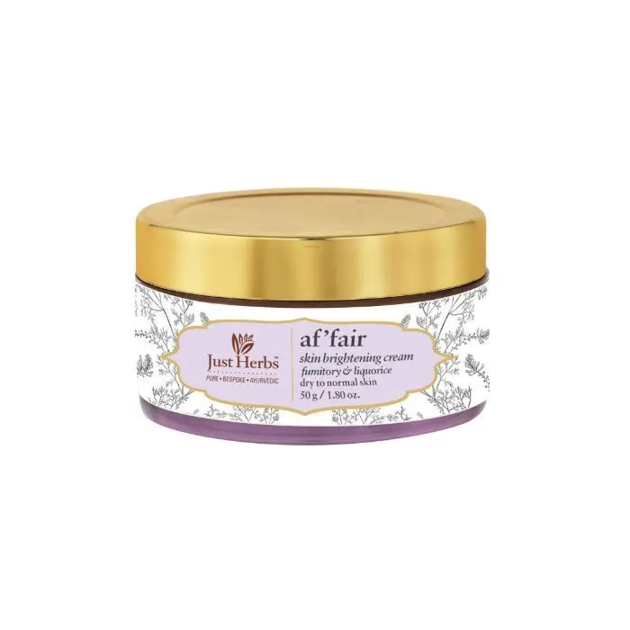 Just Herbs Af’fair Fumitory-Liquorice Skin Brightening Cream (50 g)