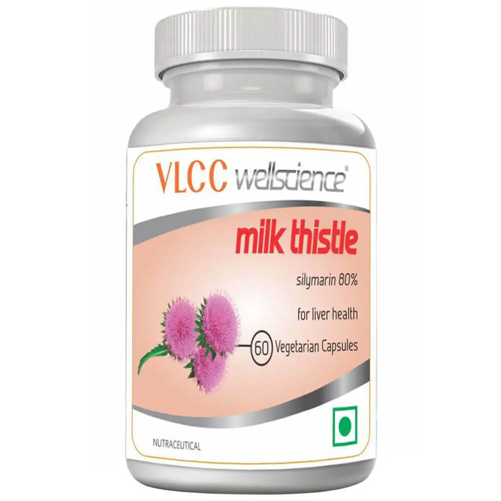 VLCC Wellscience Milk Thistle,  60 veggie capsule(s)