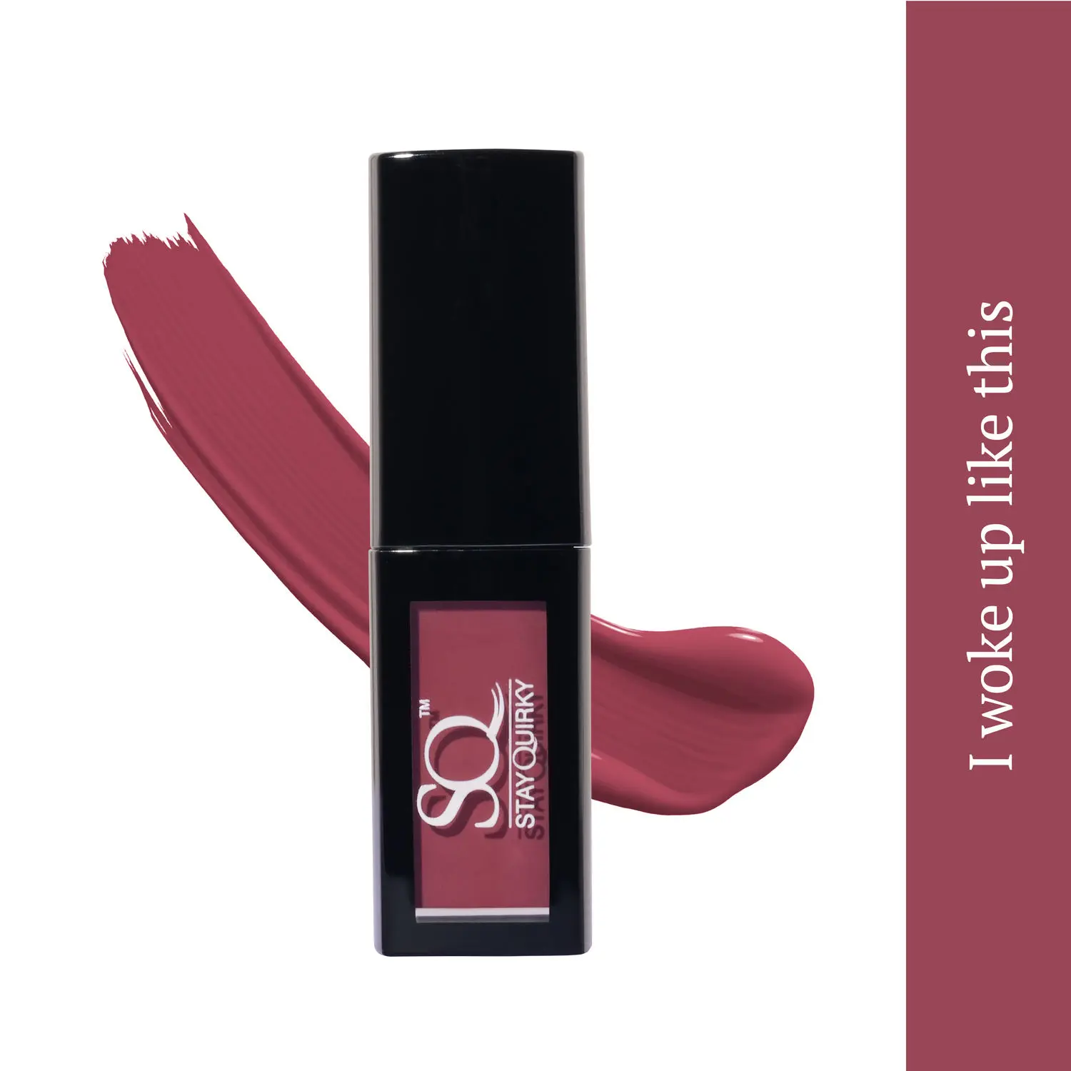 Stay Quirky Liquid Lipstick|Transferproof| Long Lasting| Smudgeproof| Highly Pigmented| Vegan| Brown - I Woke Up Like This 3 (4.5 ml)