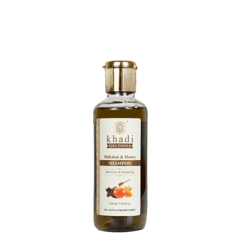 Khadi Shuddha Shikakai & Honey Shampoo Pack Of 1 (210 ml)