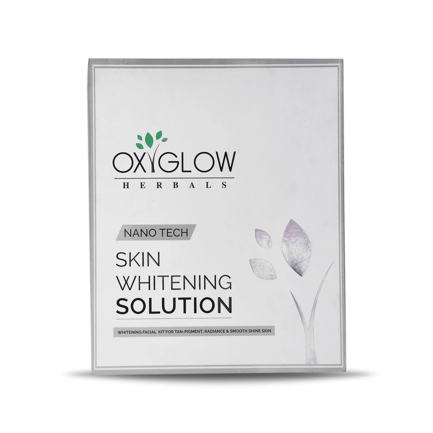 Oxyglow Herbals Nanotech Skin Whitening Solution Kit