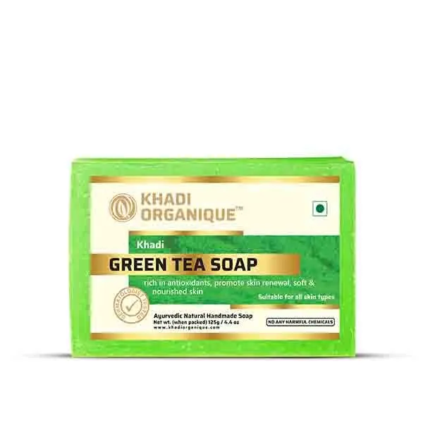 Khadi Organique Green Tea Soap