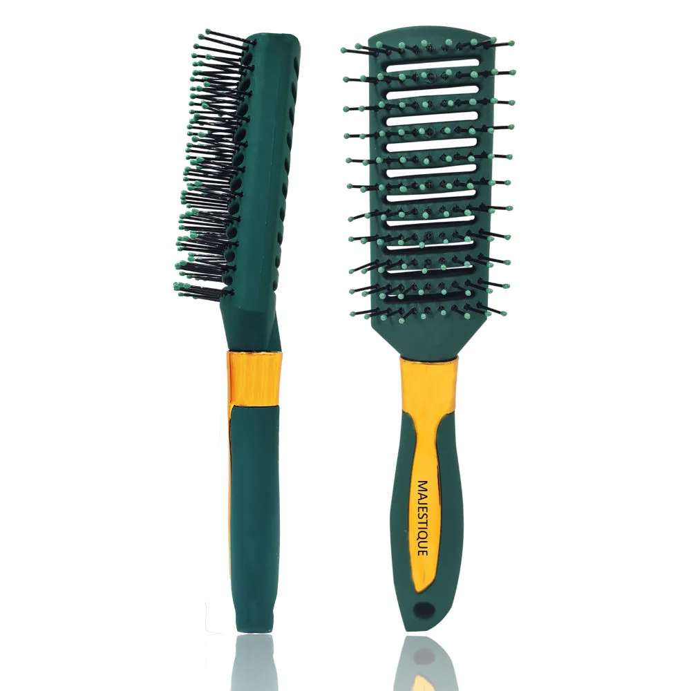 Majestique Vented Hair Brush For Blow Drying, Dry Or Wet Hair