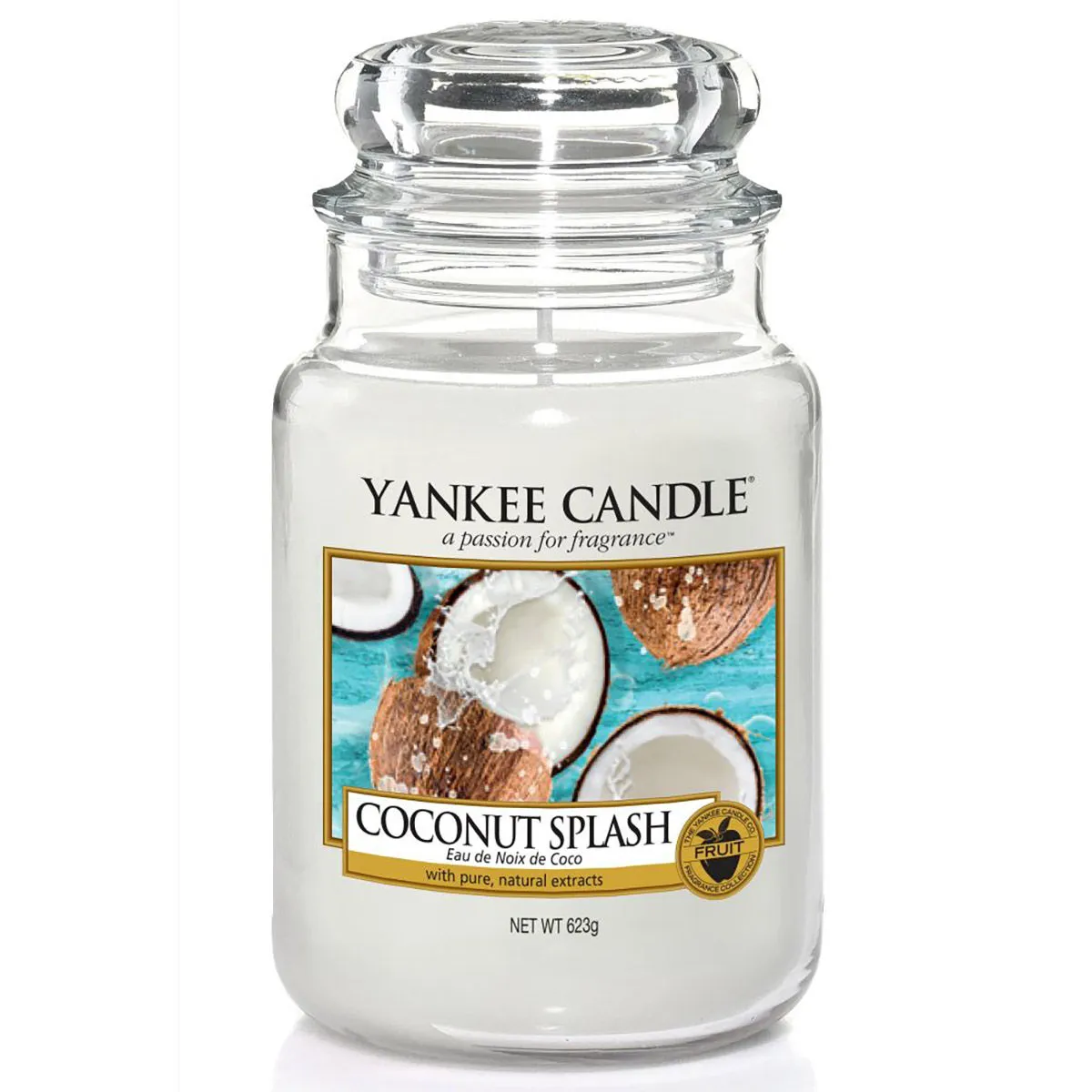 Yankee Candle Classic Large Jar Coconut Splash Scented Candles