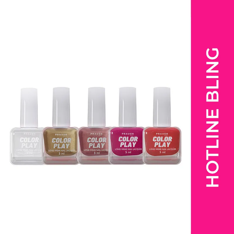 Praush (Formerly Plume) Color Play Long Wear Nail Lacquer Kit