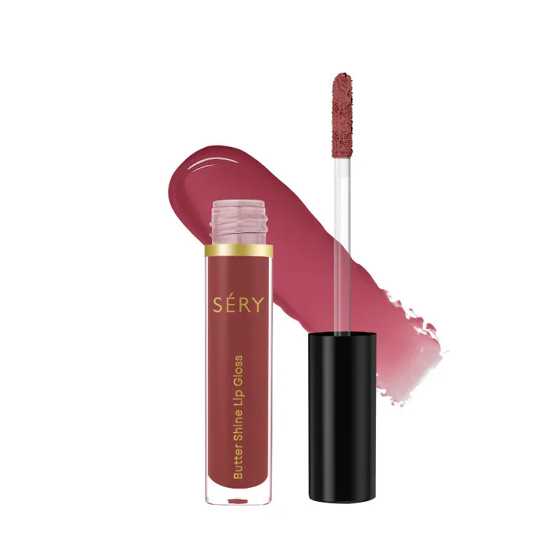 SERY Butter Shine Lip Gloss - Berry Glow