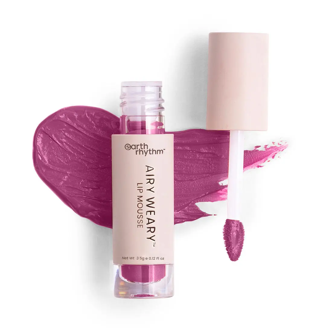 Earth Rhythm Airy Weary Lip Mousse/ Liquid Lipstick - VELOURS