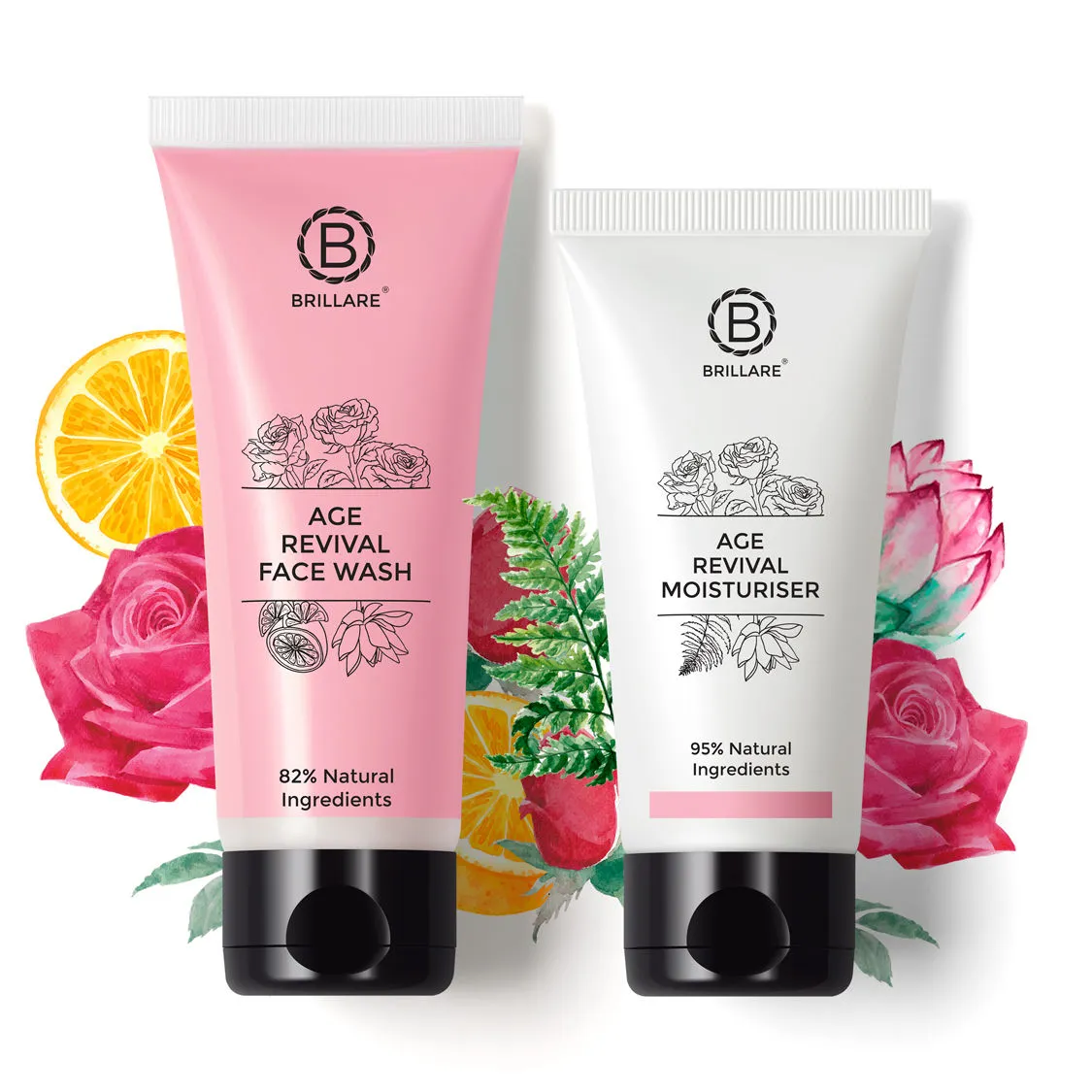 Brillare Age Revival Face Wash + Moisturiser