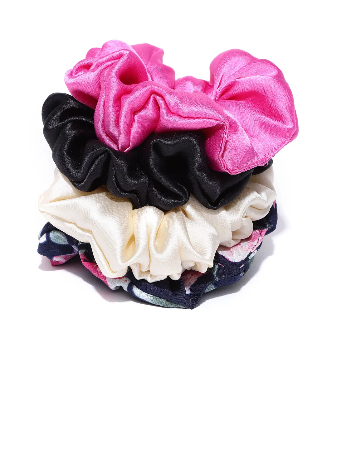 Blueberry Set of 3 Multi Colour Scrunchie