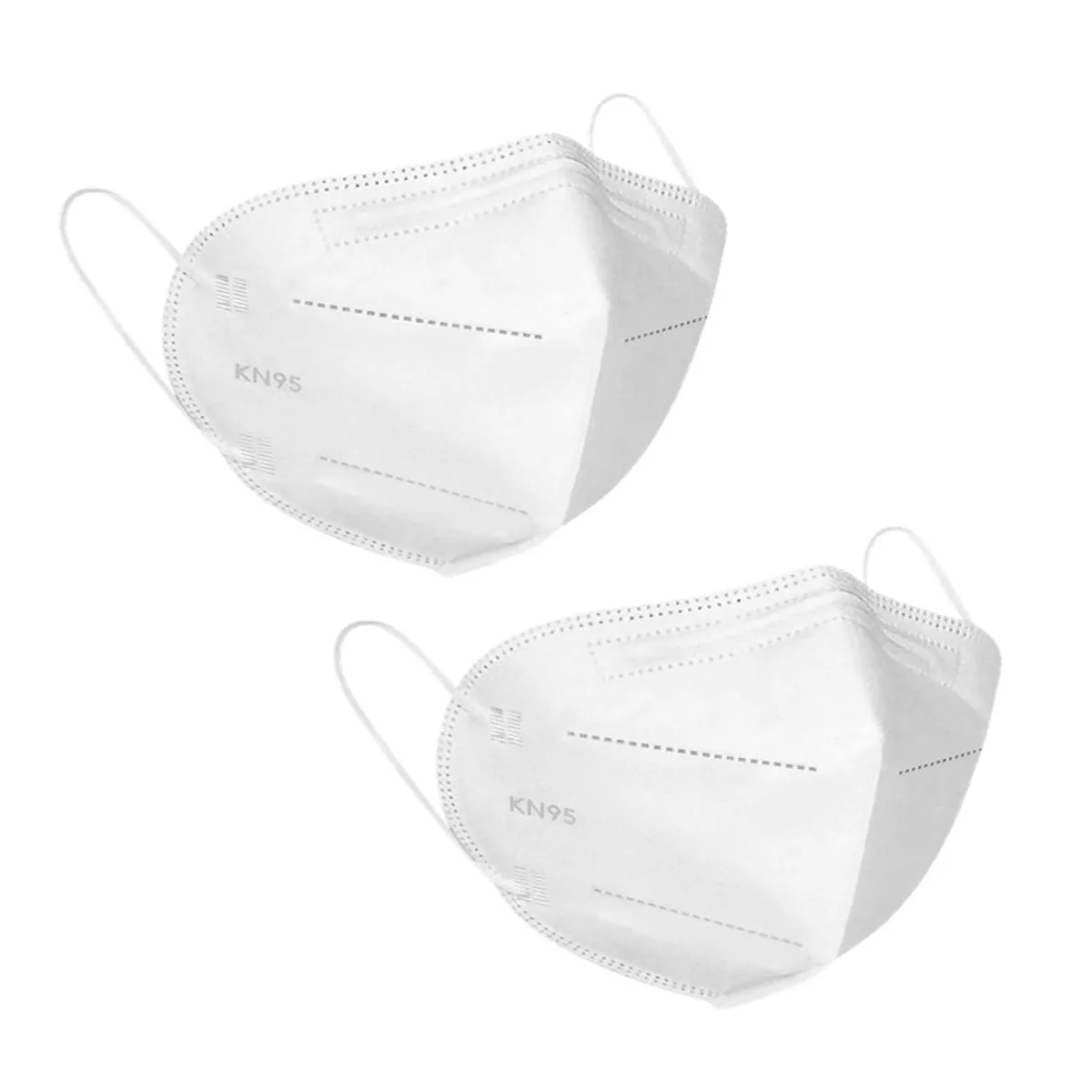 Fabula Pack Of 2 Anti-pollution Reusable 5-layer Mask Color: White