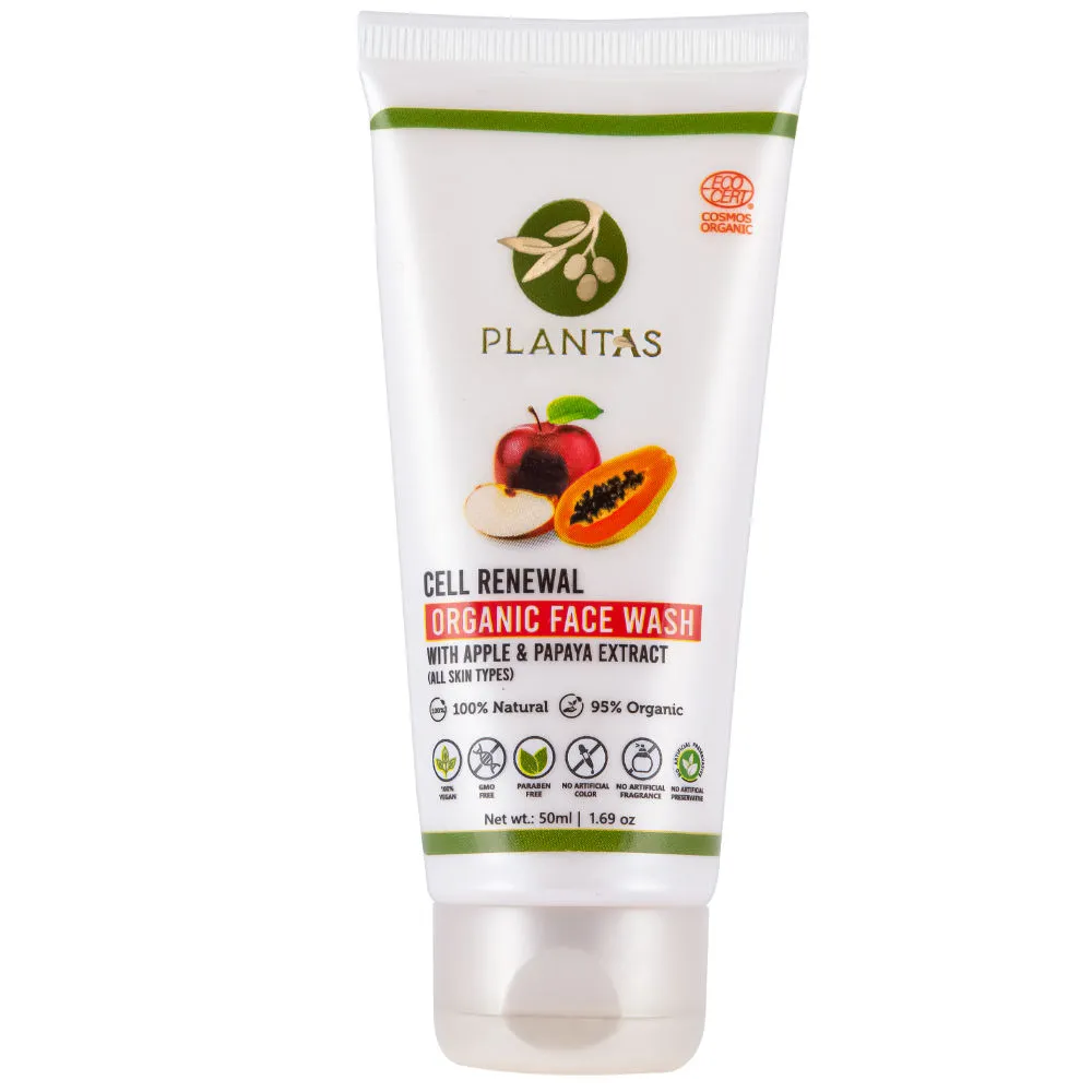 PLANTAS Cell Renewal Organic Face Wash