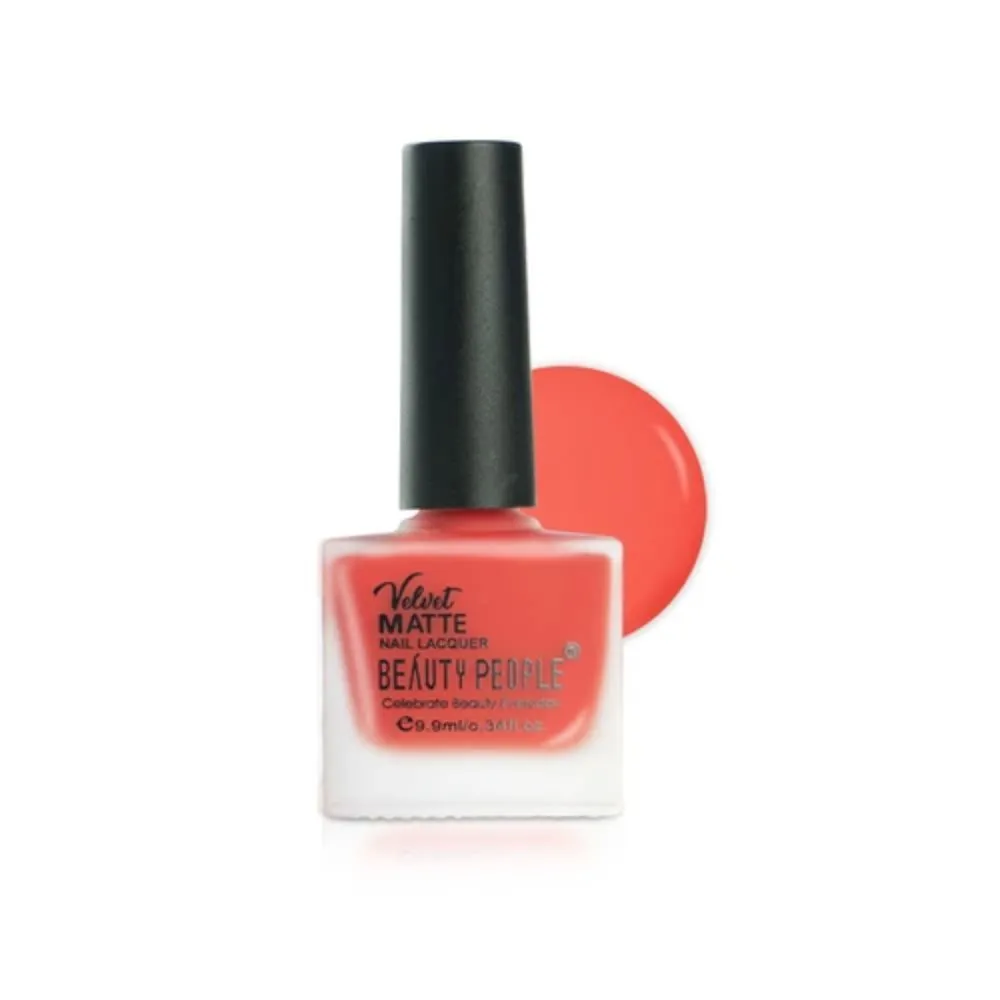 Beauty People Velvet Matte Nail Polish - Brick 371