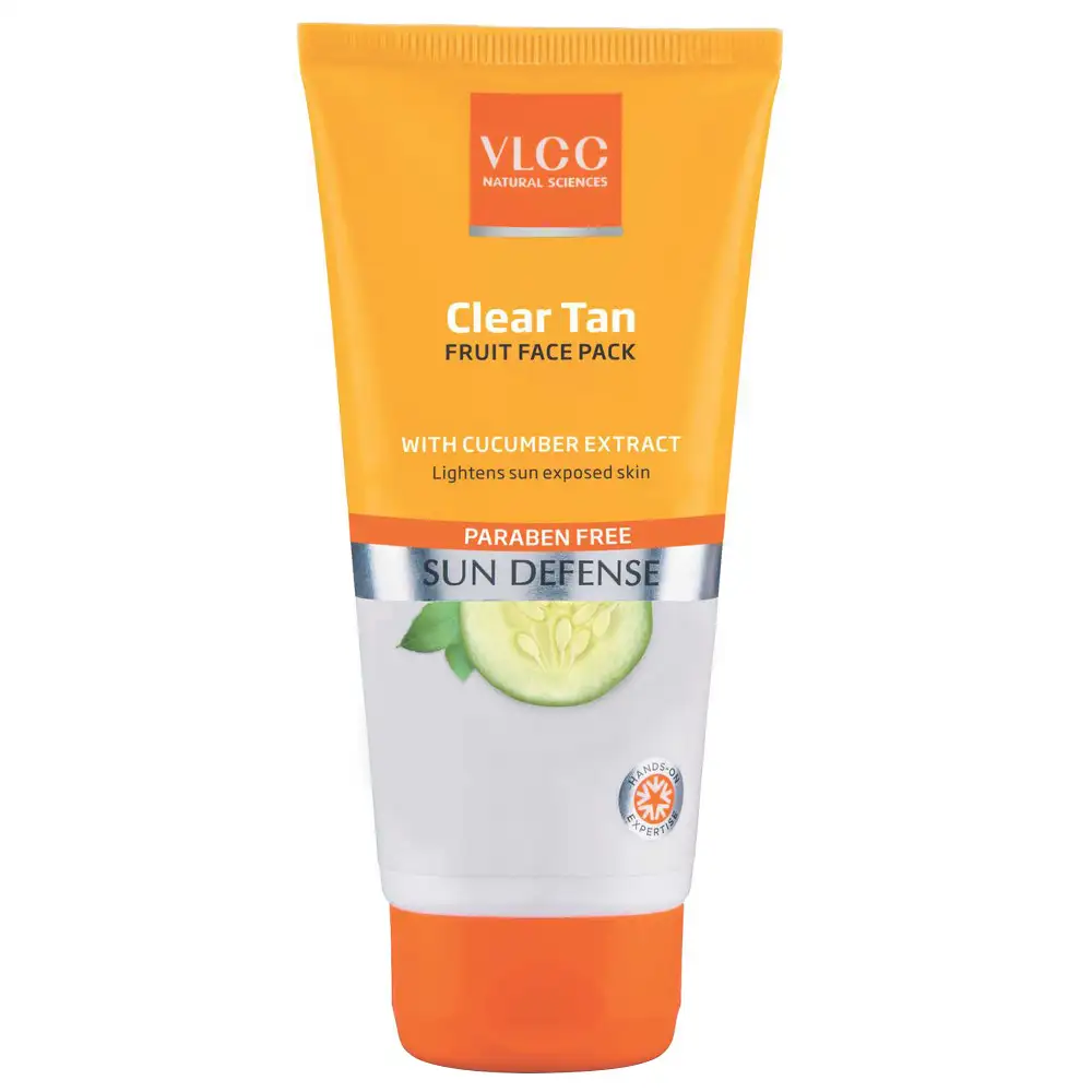 VLCC Clear Tan Fruit Face Pack,  100 g  Sun Defense