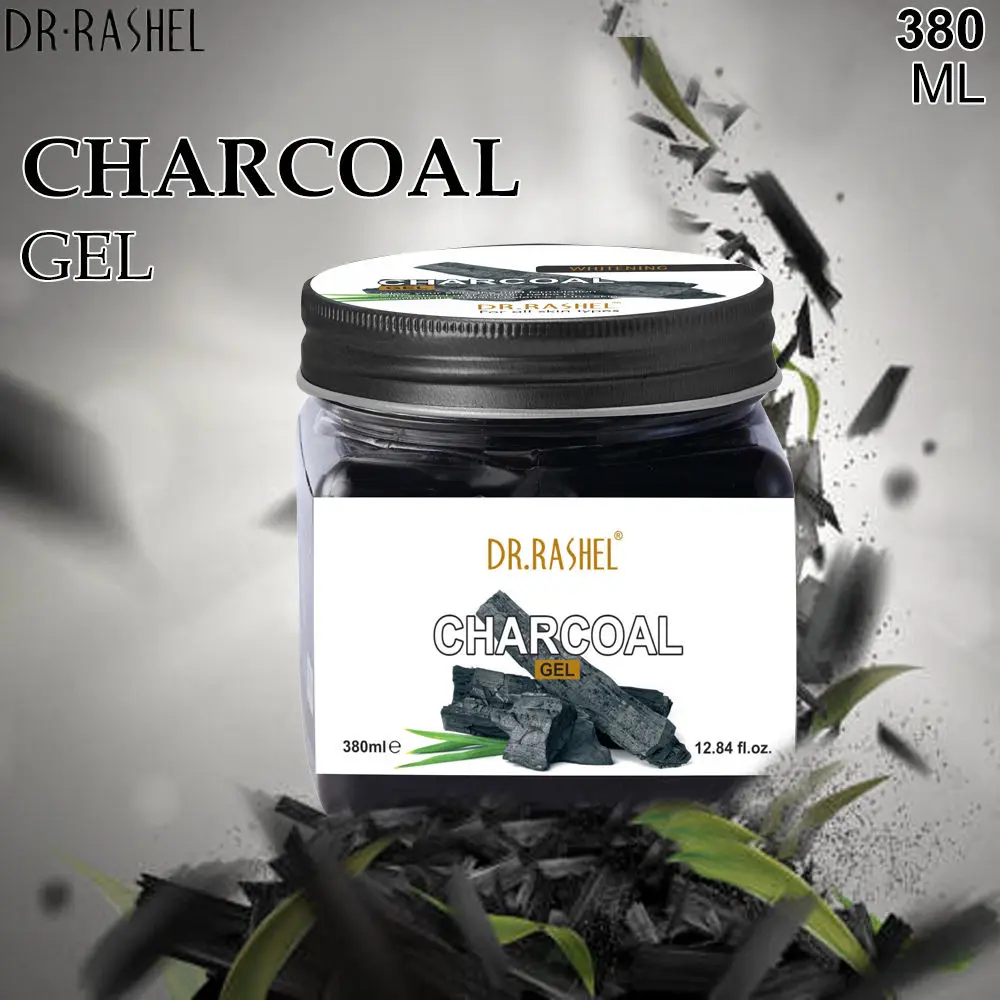 Dr.Rashel Whitening Charcoal Gel For All Skin Types (380 ml)