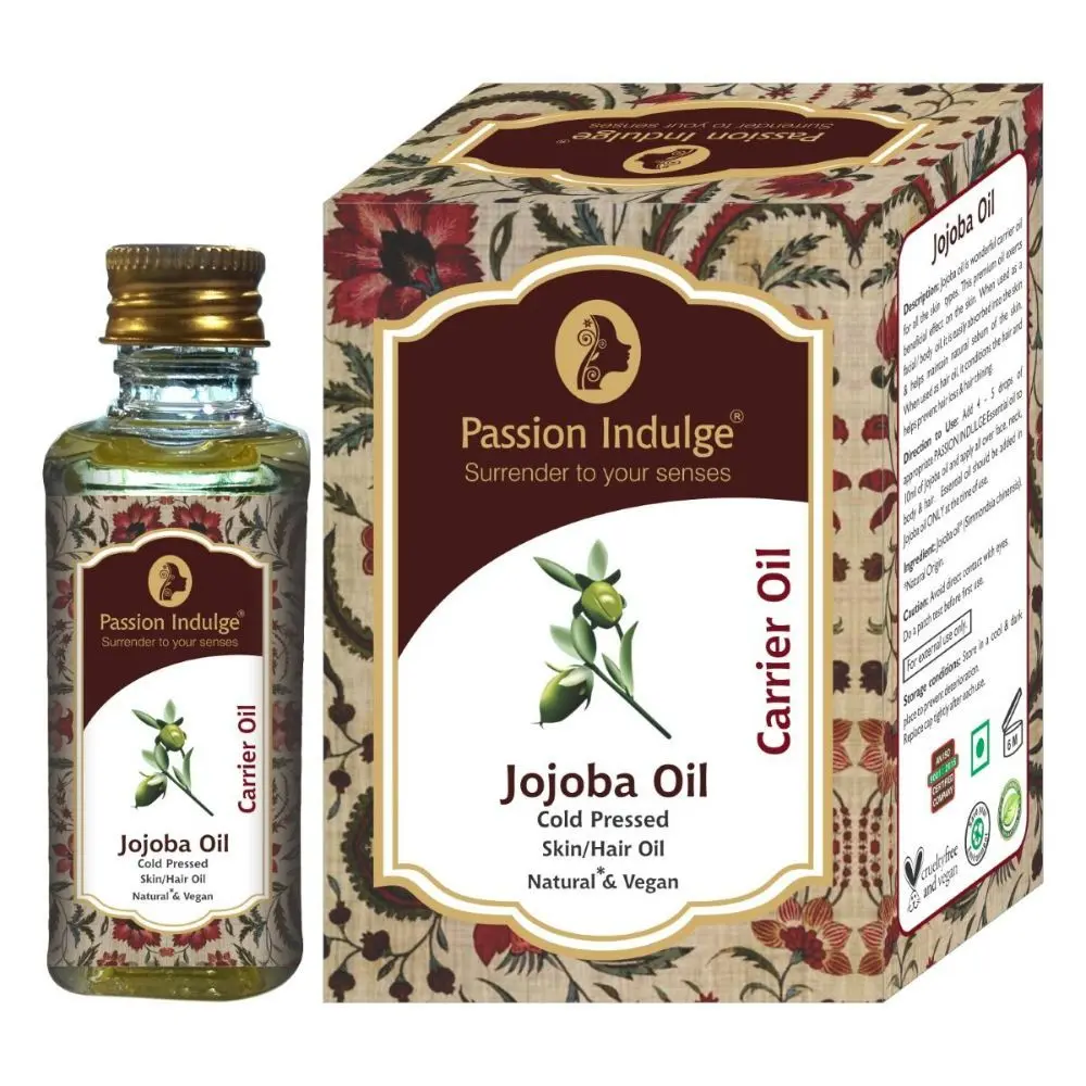 Passion Indulge JOJOBA Carrier oil for Skin and hair care 60ML