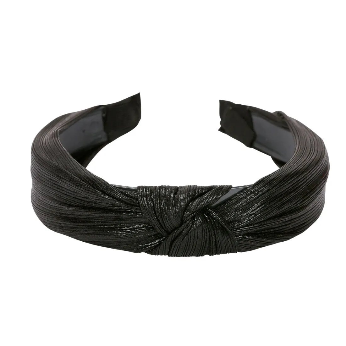 YouBella Hair Jewellery Crystal Studded Black Head Band (YBHAIR_41309)