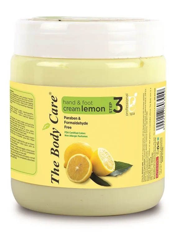 The Body Care Lemon Hand & Foot Spa Cream