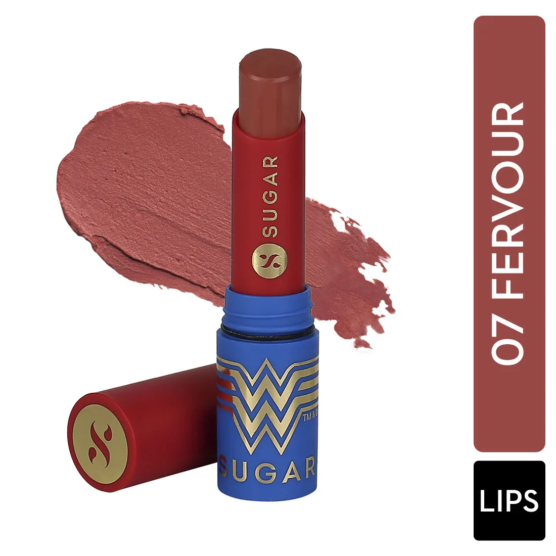 SUGAR X Wonder Woman Everlasting Matte Lipstick - 07 Fervour