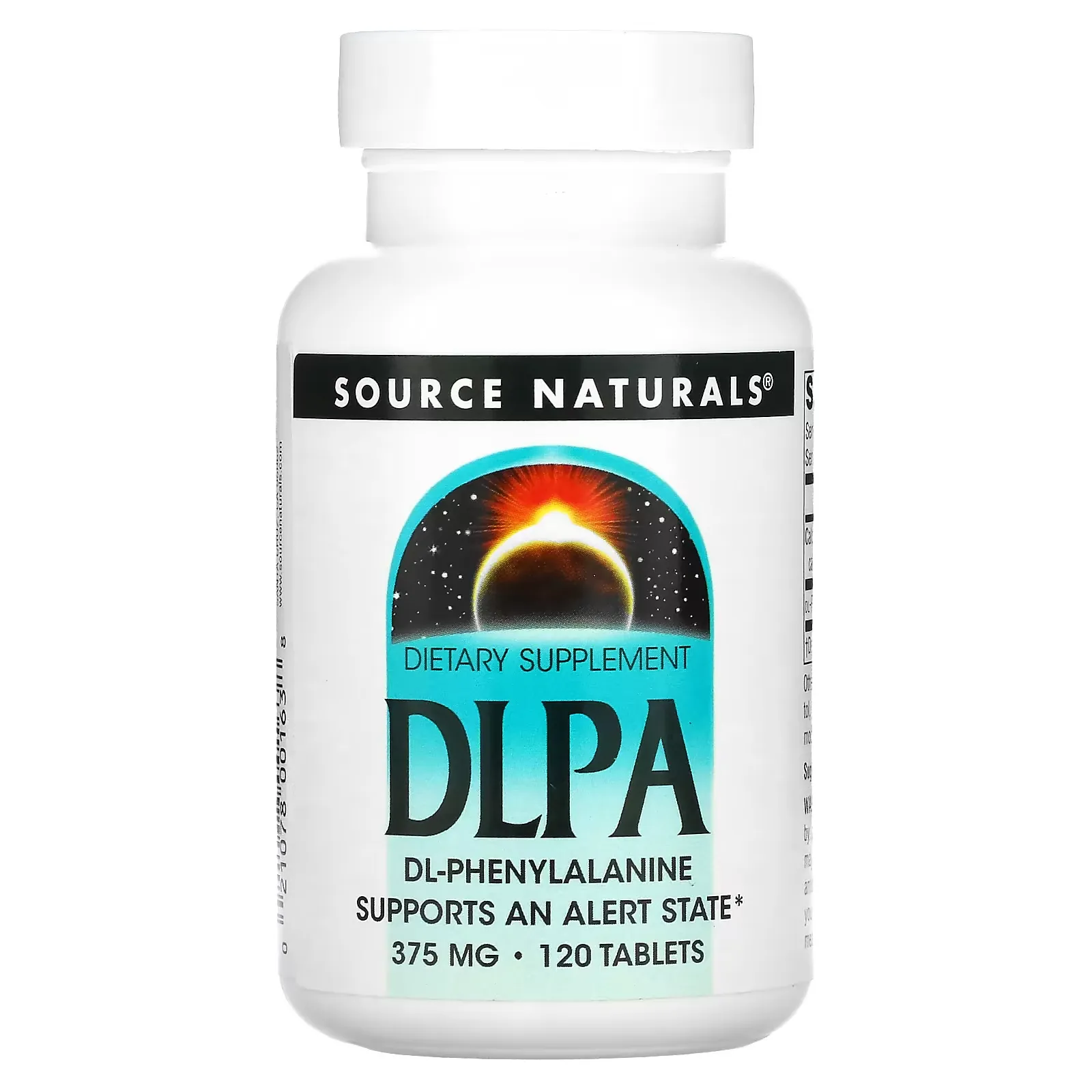 DLPA, 375 mg, 120 Tablets