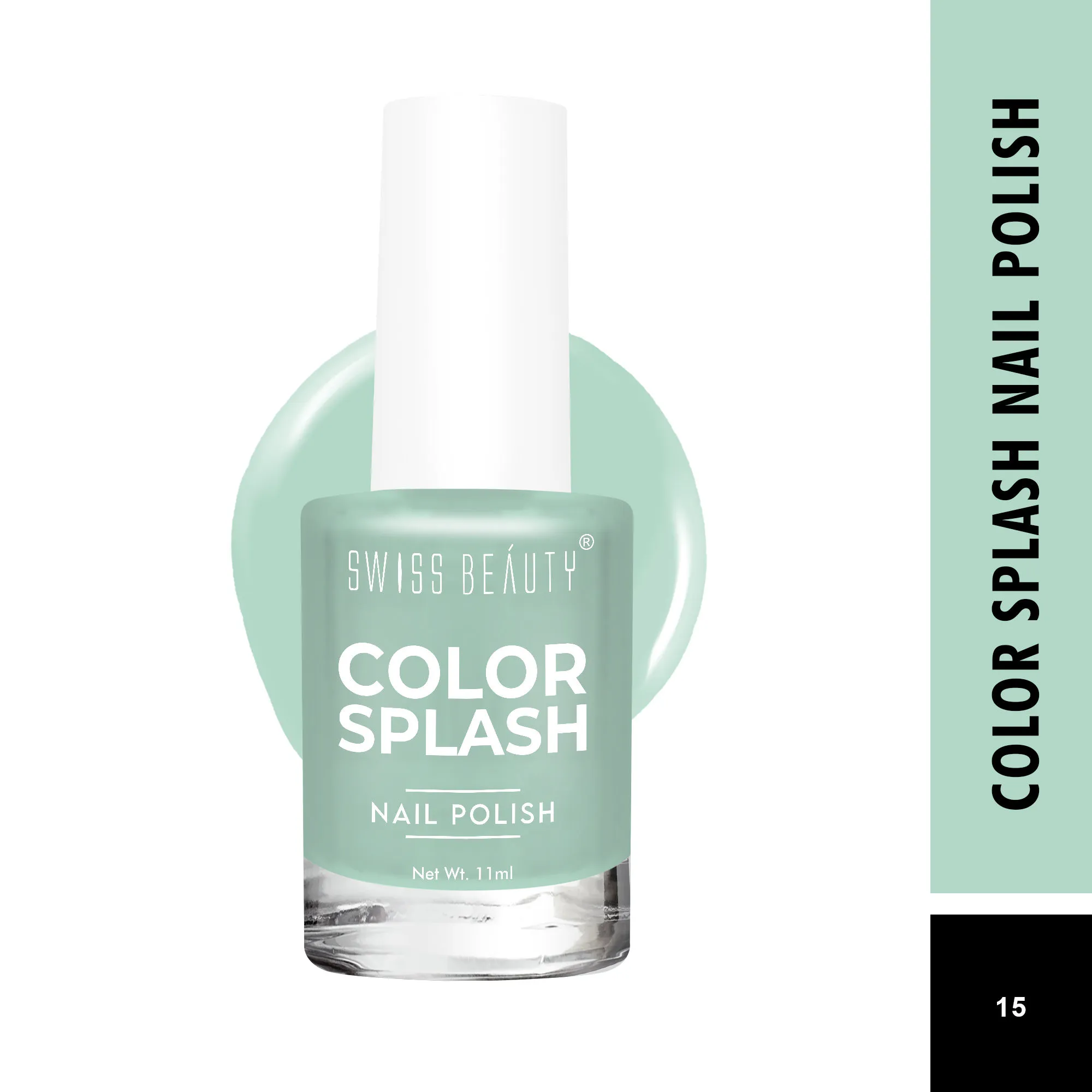 Swiss Beauty Color Splash Nail Polish - Shade-15