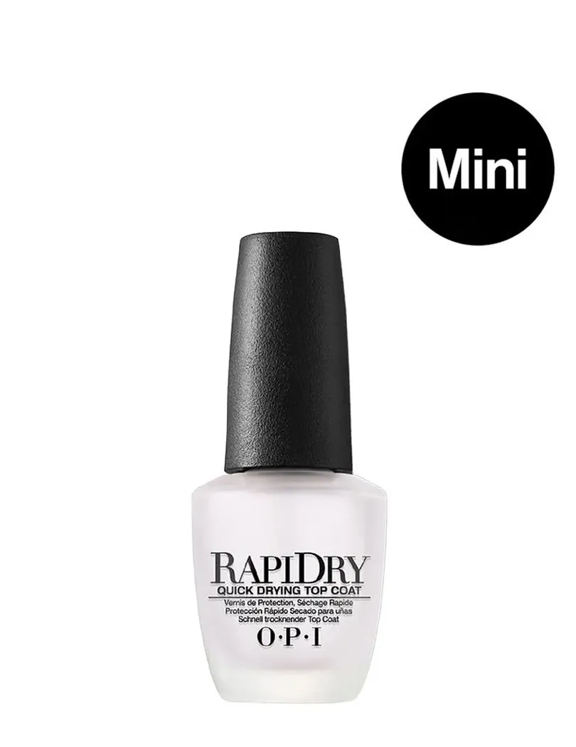 O.P.I Rapid Dry Top Coat Mini - Transparent