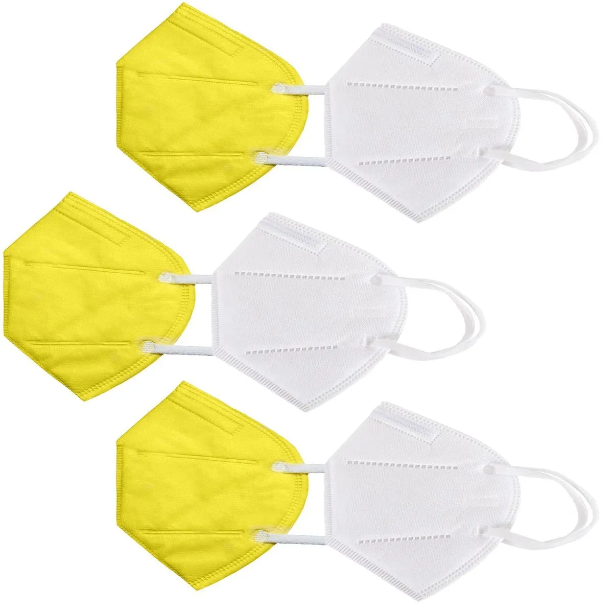 Fabula Pack of 6 Kn95/N95 Anti-Pollution Reusable 5-Layer Mask