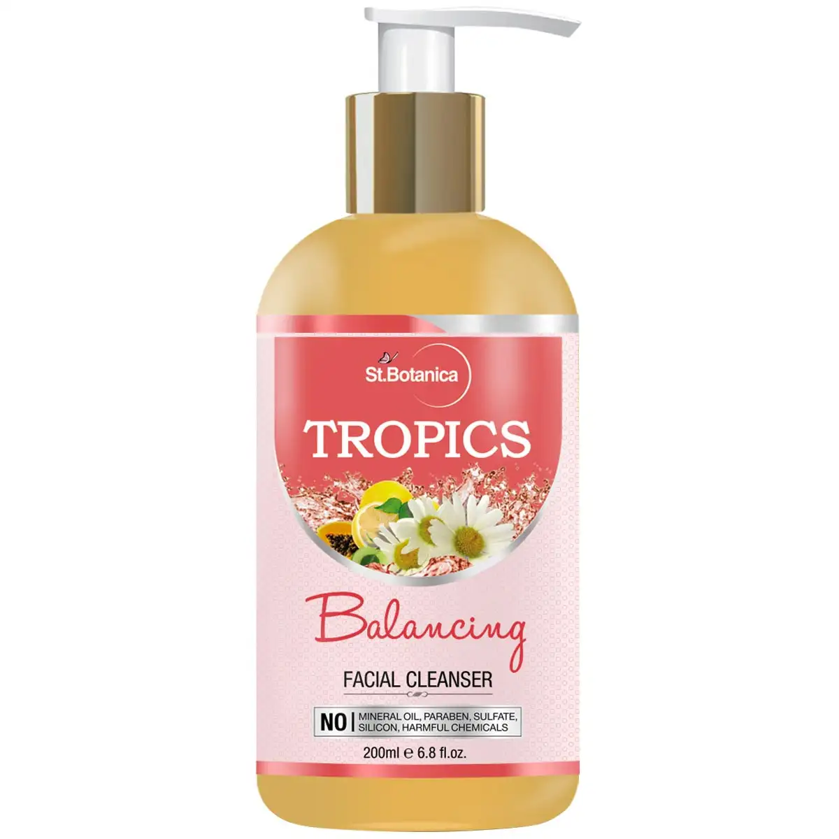 St.Botanica Tropics Balancing Facial Cleanser,  200 ml  All Skin Type