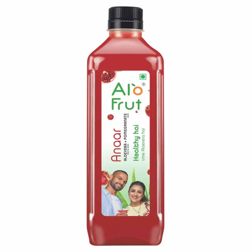 Alo Frut Anaar Aloevera Juice,  0.160 L  Anaar (Pack of 60)