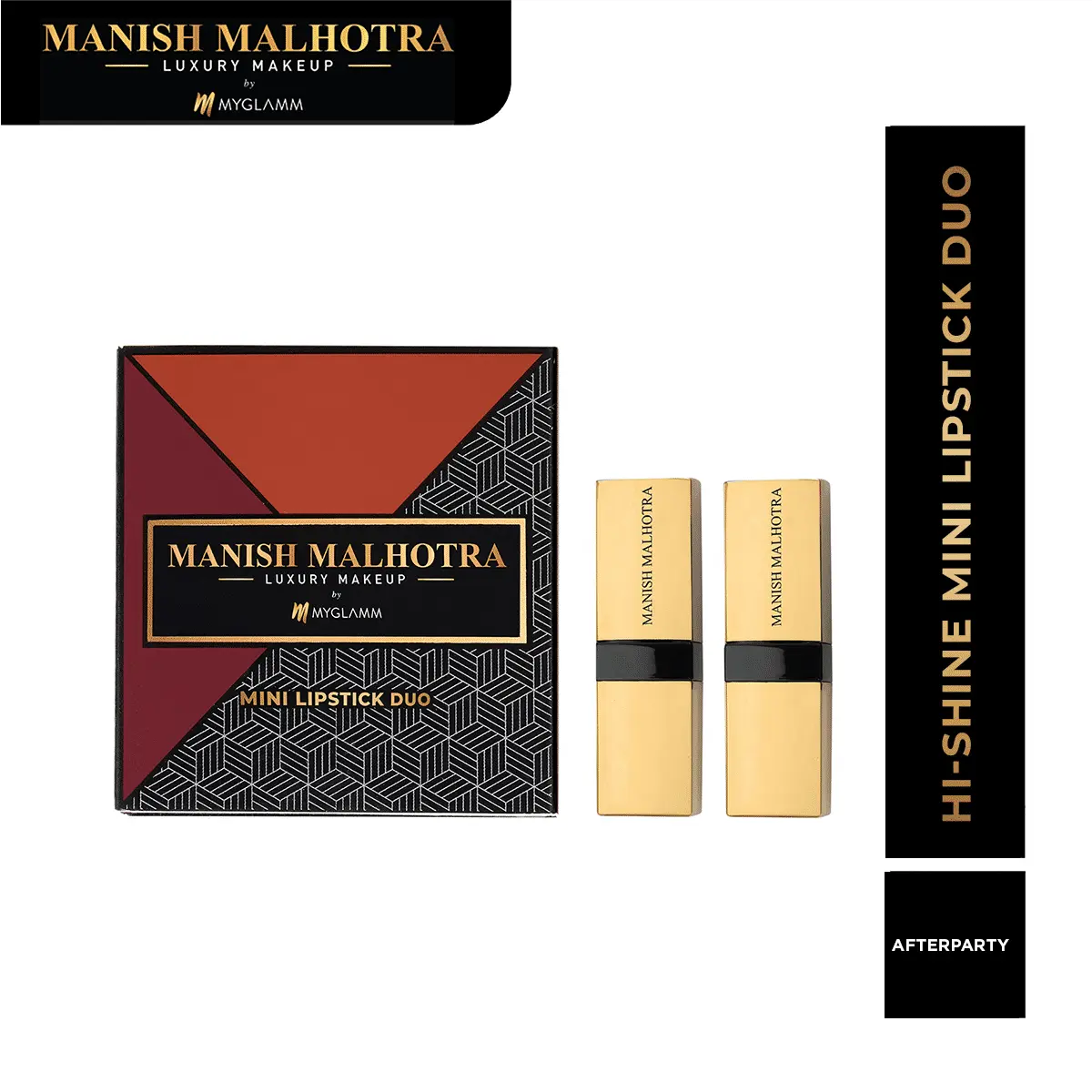 MyGlamm Manish Malhotra Afterparty Hi Shine Mini Lipstick Set 3g