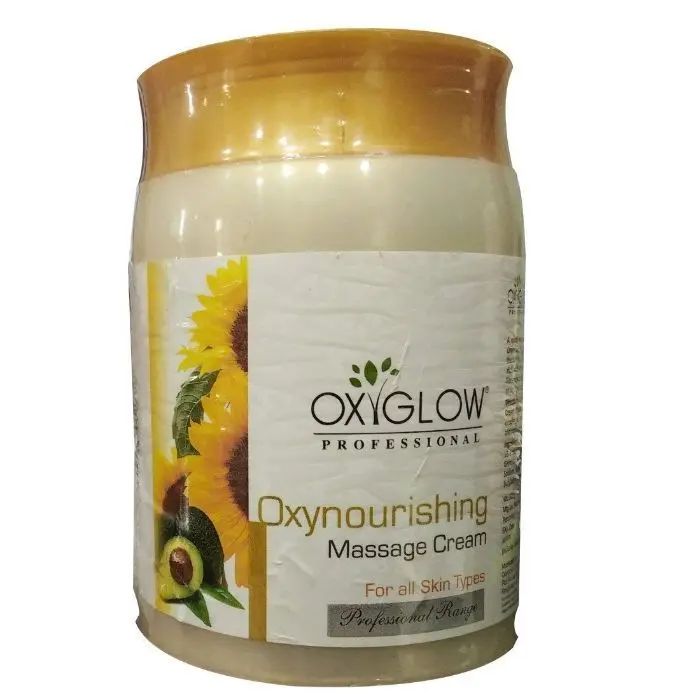 OxyGlow Herbals Oxynourishing Massage Cream - 500 g, Deep Nourishment