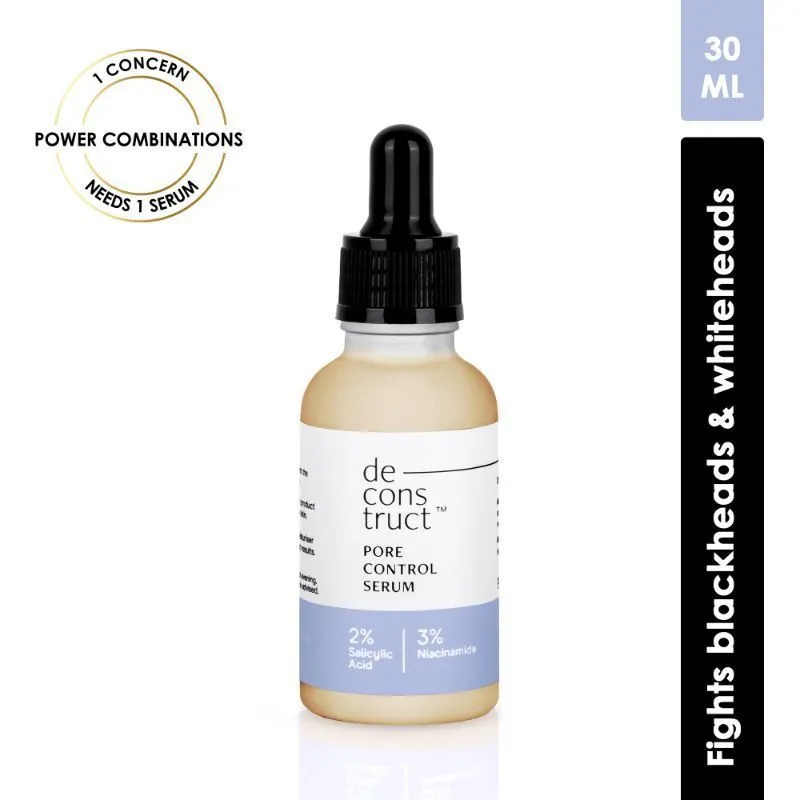 Deconstruct Pore Control Serum - 2% Salicylic Acid + 3% Niacinamide