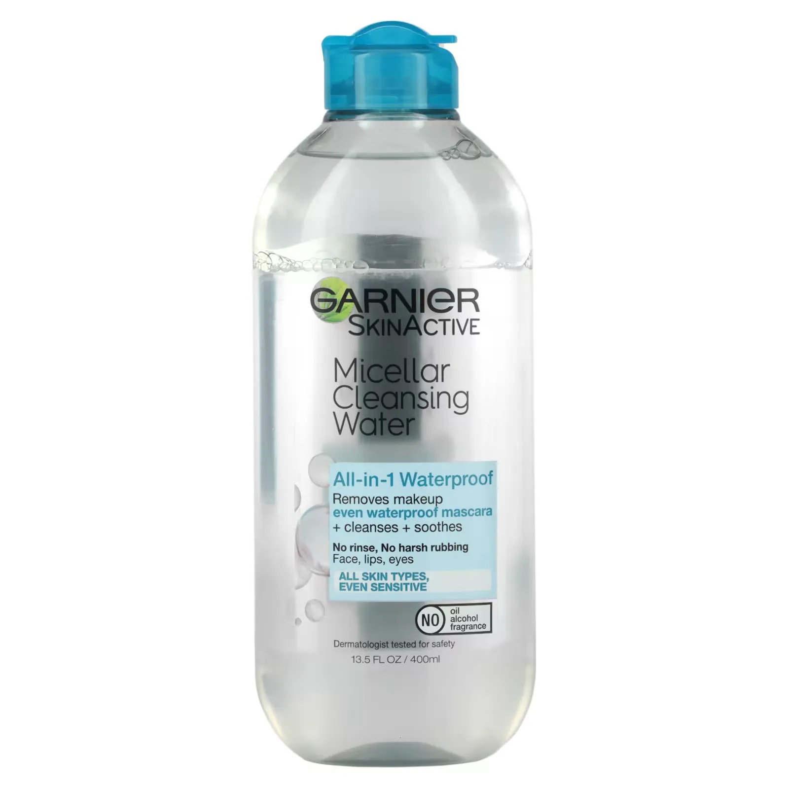 SkinActive, Micellar Cleansing Water, Waterproof, 13.5 fl oz (400 ml)