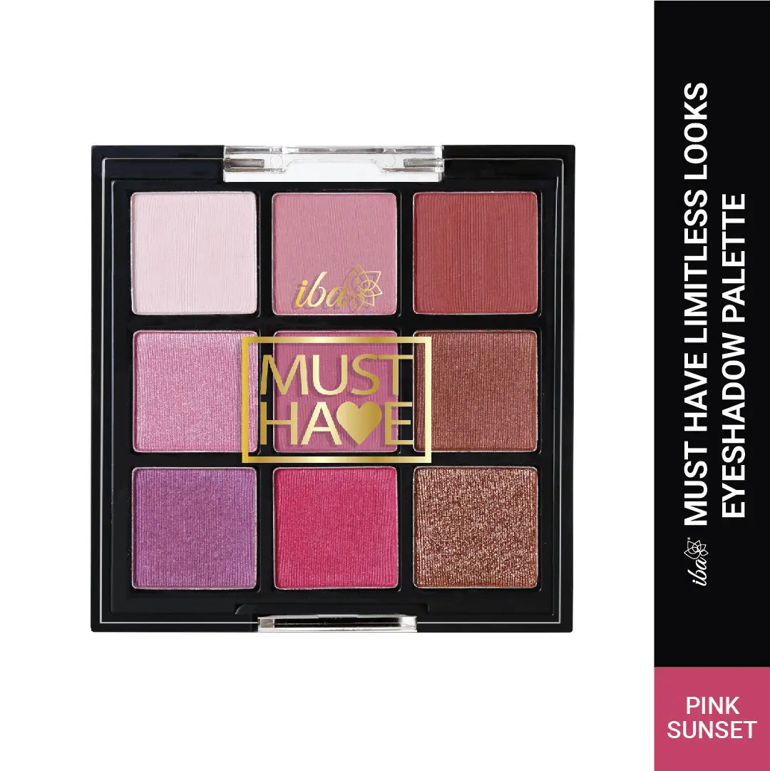 Iba Must Have Limitless Looks Eyeshadow Palette - Pink Sunset (10.8 g)