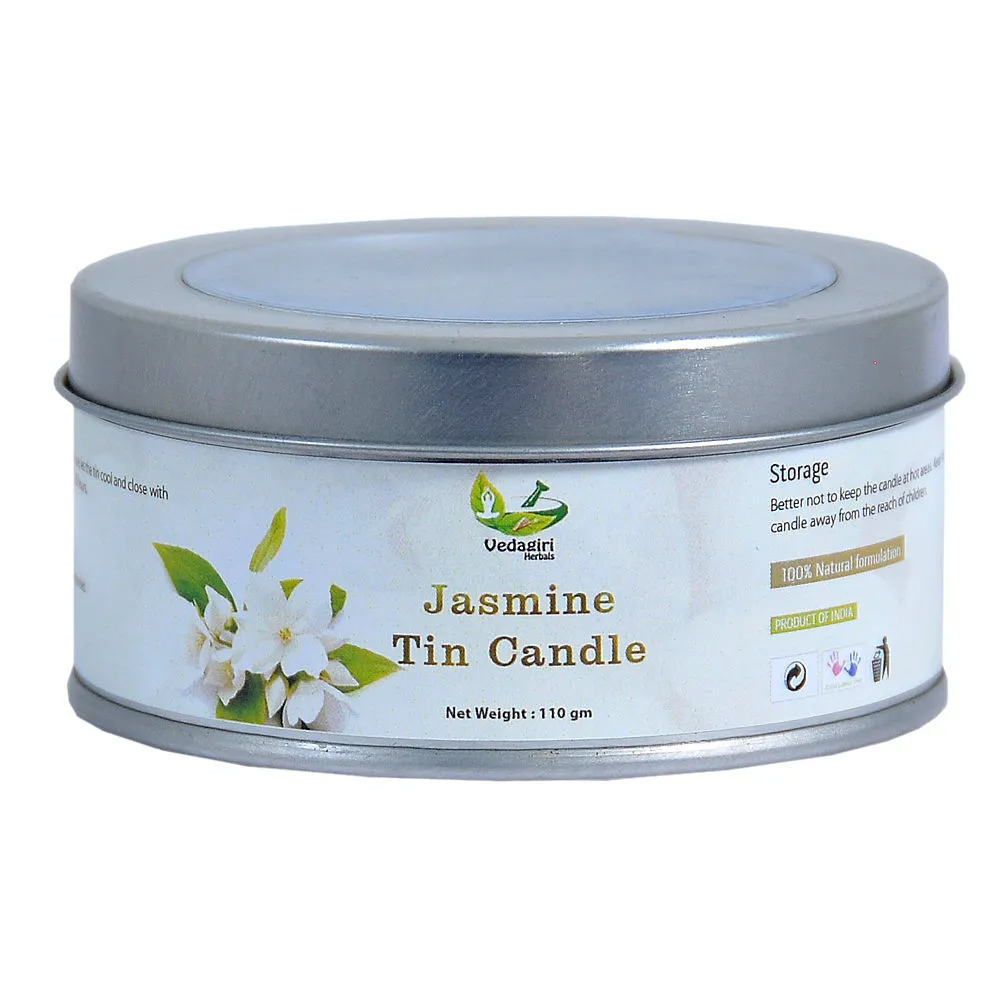 Vedagiri Jasmine Tin Candle