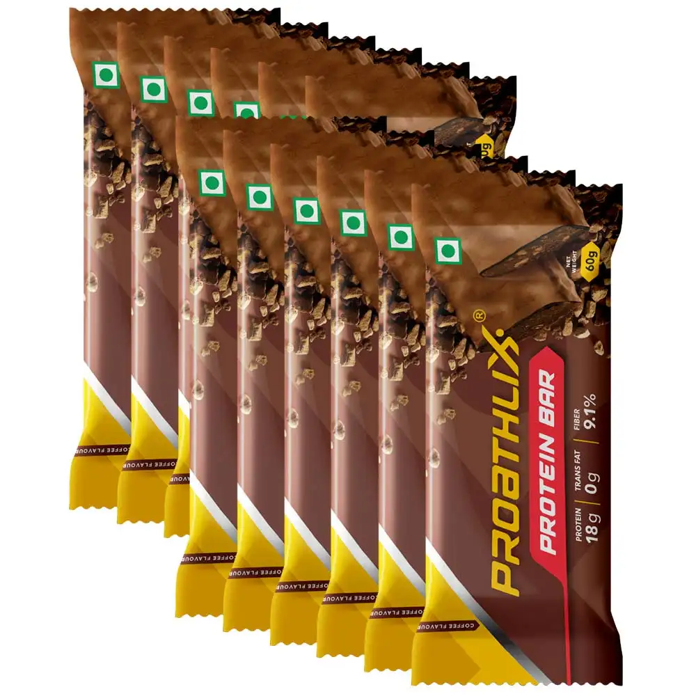 Proathlix Protein Bar (18g Protein),  12 bar(s)  Coffee