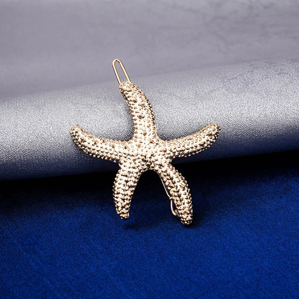 Ferosh Kyara Starfish Gold Hair Pin