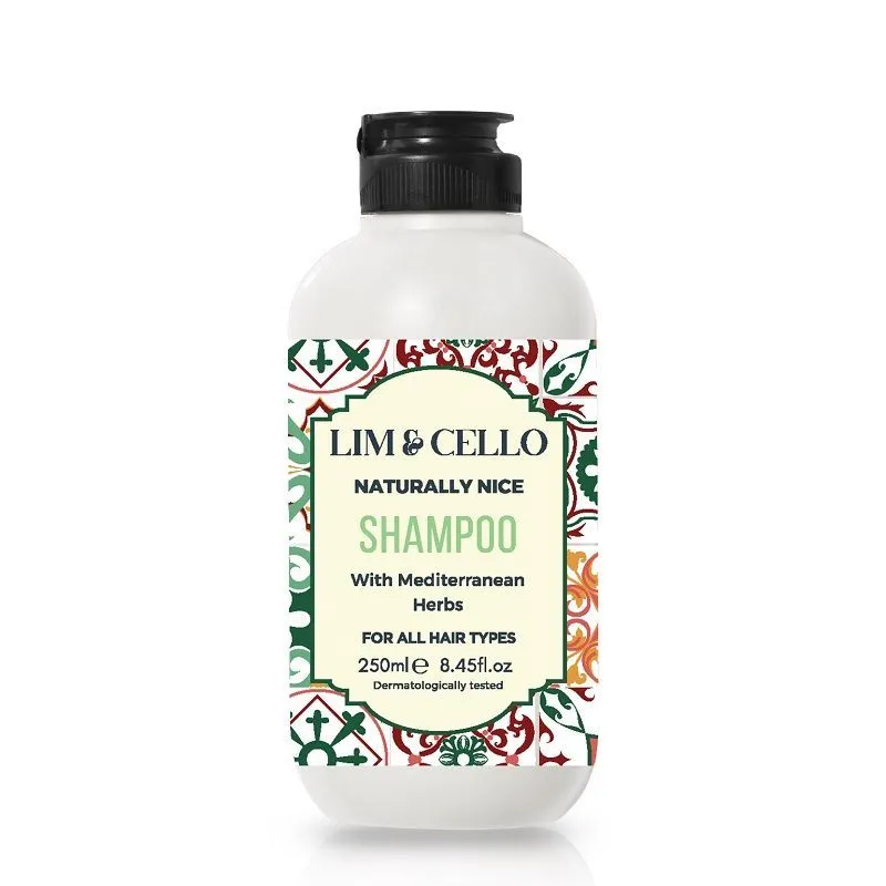 Lim & Cello Naturally Nice Shampoo With Mediterranean Herbs