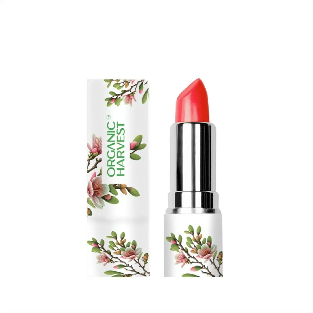 Organic Harvest Moisture Matte Lipstick - Cherry Red, 4gm