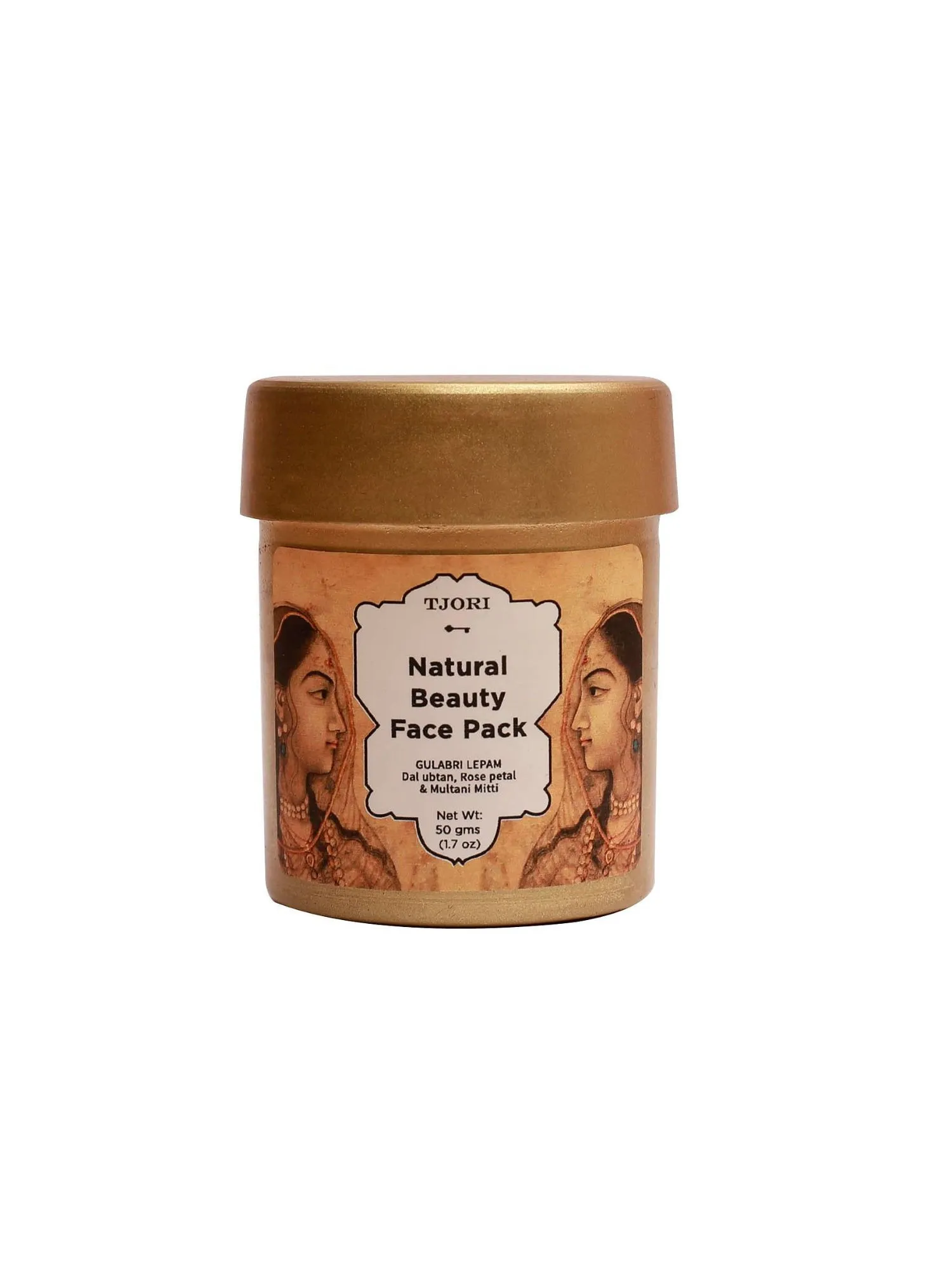 Tjori Natural Beauty Multani Mitti And Rose Face Pack