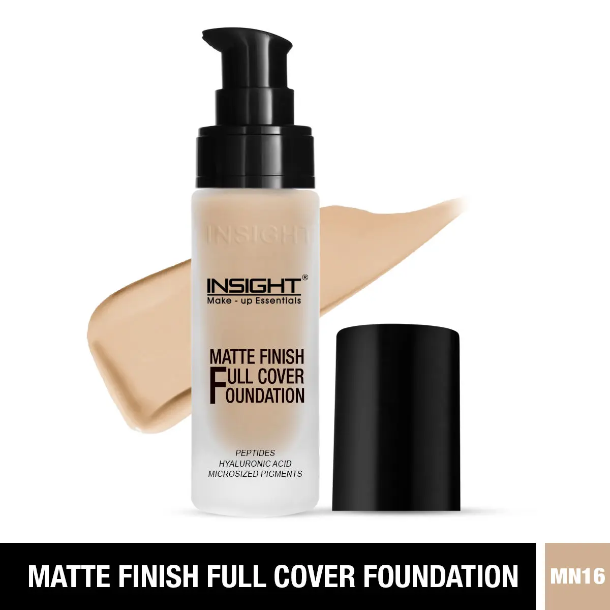 Insight Cosmetics Matte Finish Full Cover Foundation Mn16 30 ml