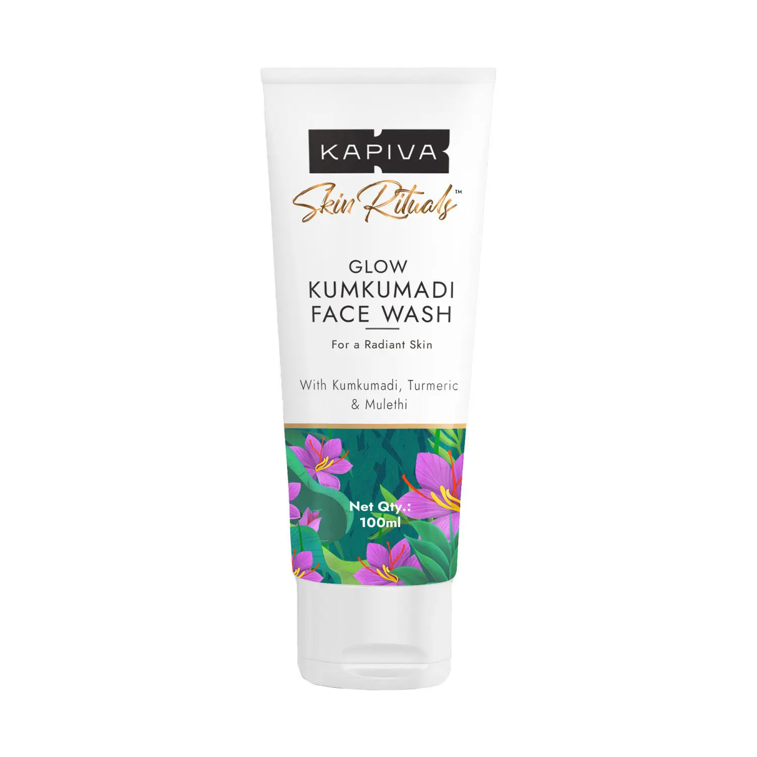 Kapiva Kumkumadi Glow Face Wash 100 ml