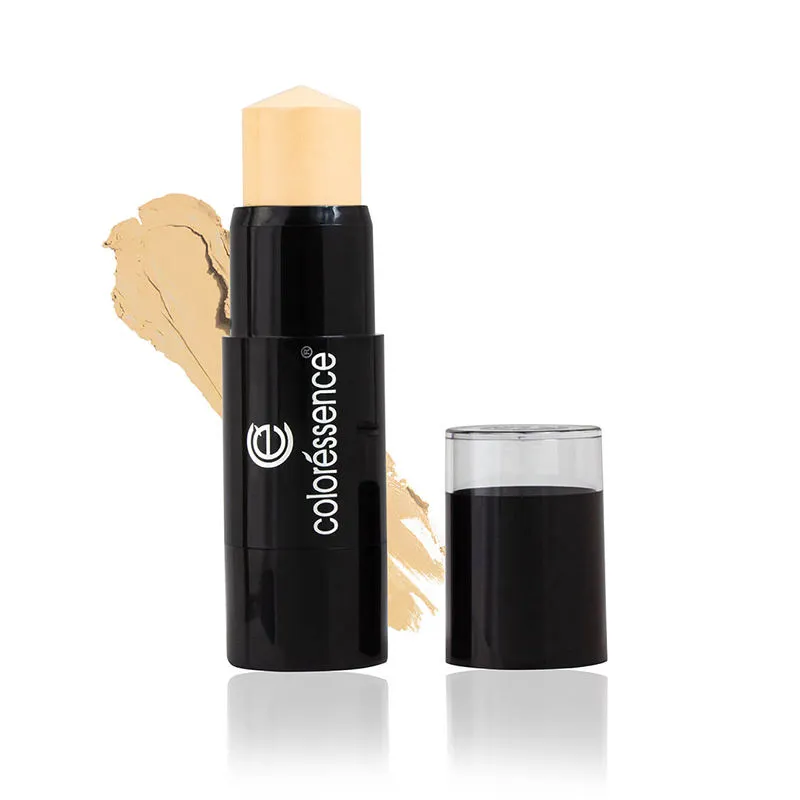 Coloressence Makeup Panstick, Satin Finish Full Coverage Foundation Concealer Stick, Fair Ivory