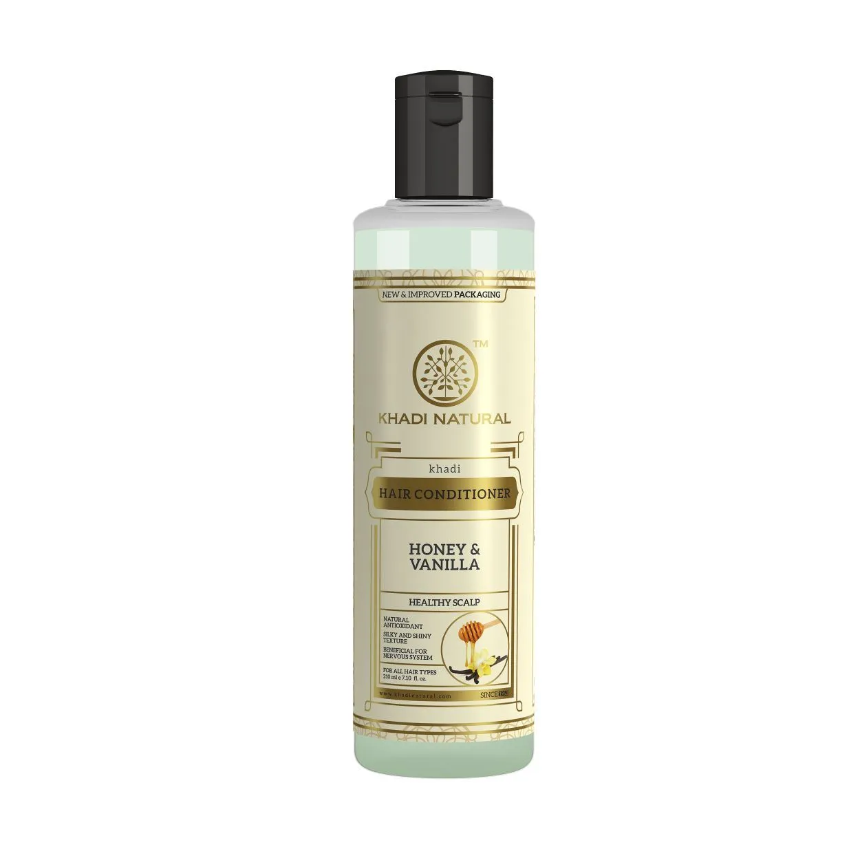 Khadi Natural Honey & Vanilla Hair Conditioner For Silky And Shiny Texture