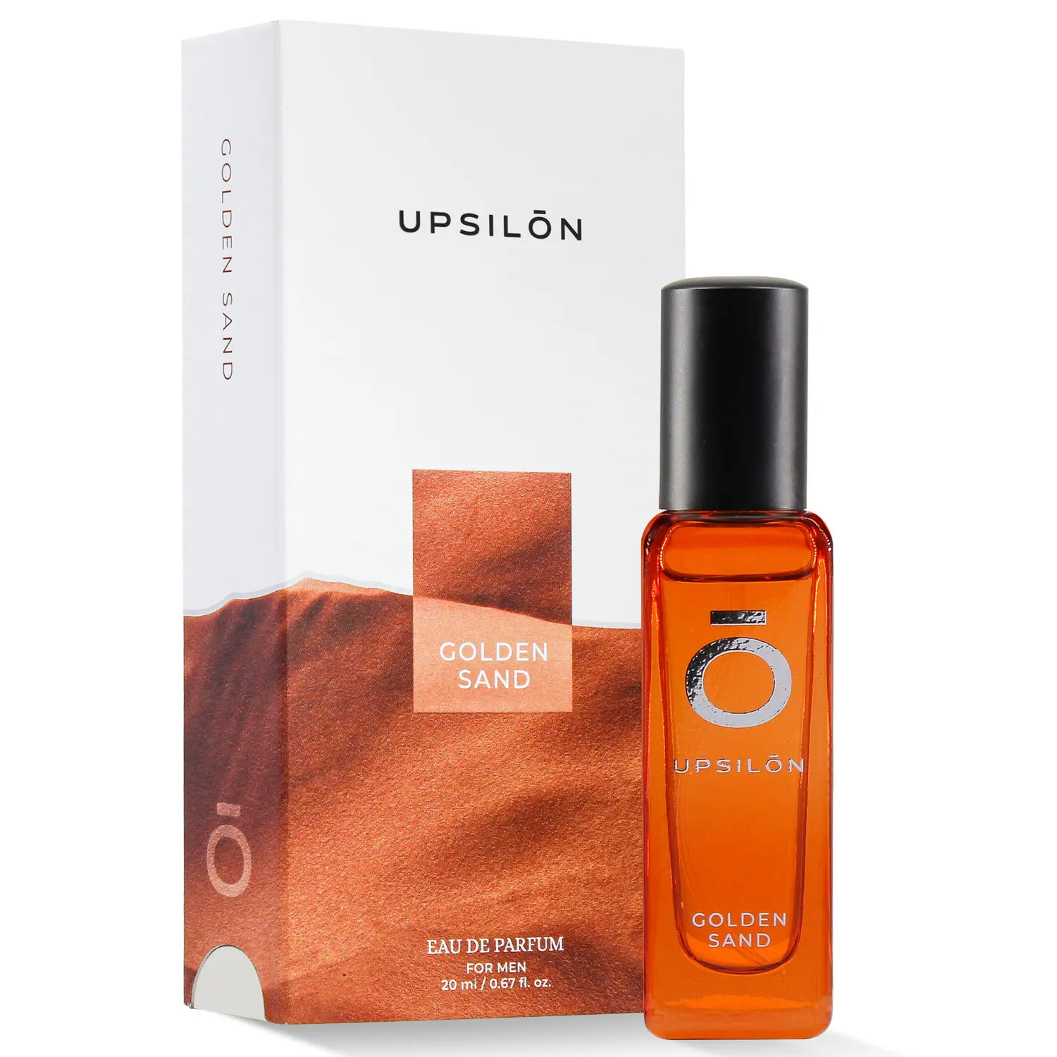 Upsilon Golden Sand Aqua Eau De Parfum For Men Travel Pack (20 Ml)