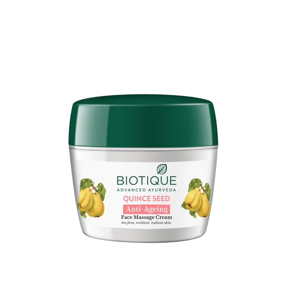 Biotique Quince Seed Anti-Aging Face Massage Cream (175 g)