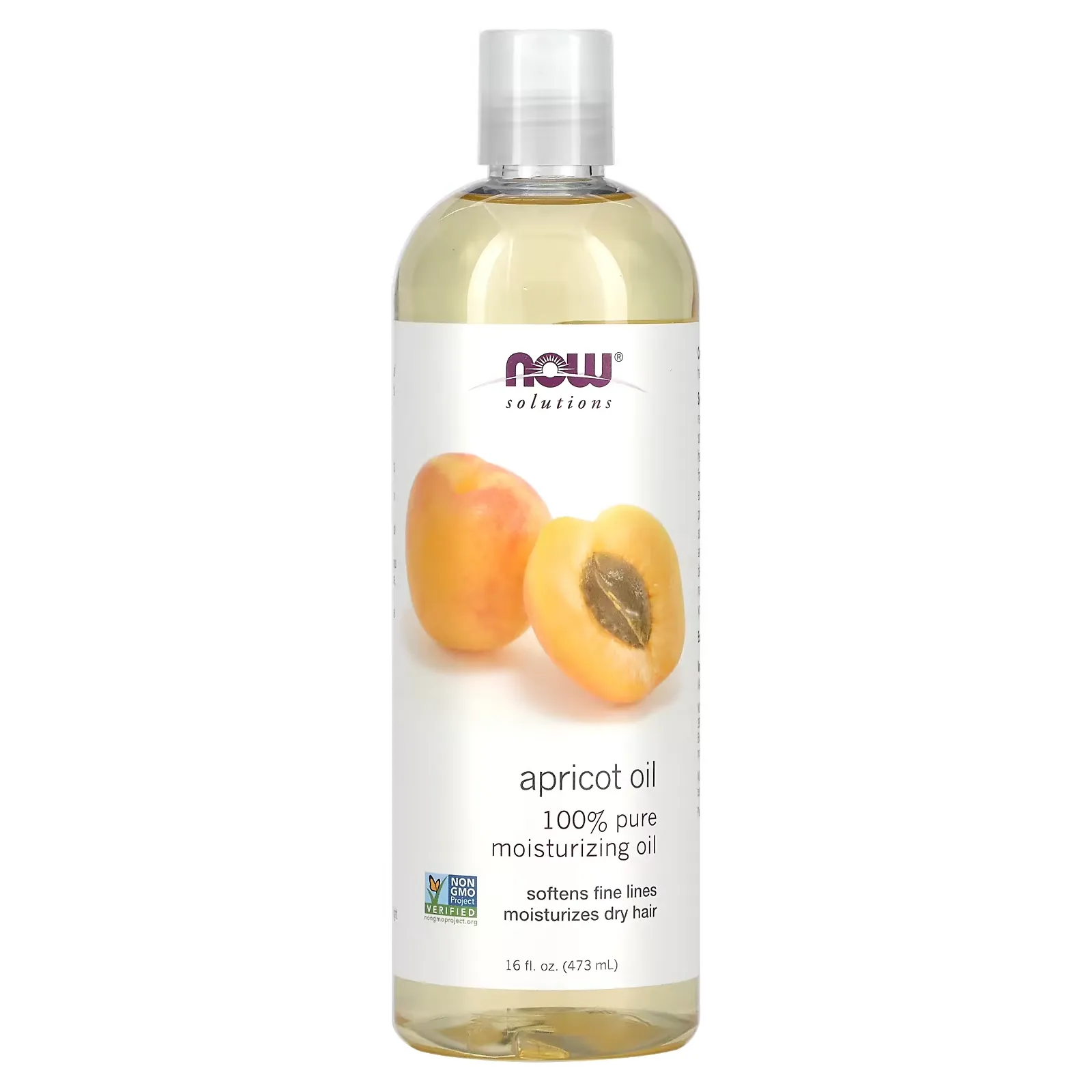 Solutions, Apricot Oil, 16 fl oz (473 ml)